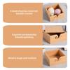 Square Knitting Bowl Crocheting Bowl Wool Holder Knitting Bowl Holder Wool Storage Bowl Knitting Accessories for Daily