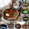 Tappeto Rotondo Visivo 3D Tappetino per Pavimento Soggiorno Tappeto Decorativo Antiscivolo per Camera da Letto Sala da Pranzo Sala Giochi Decorazione Casa Fattoria