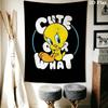 Looney Tunes Bugs Bunny Friends Tapestry Tapestry Background Cloth Fashion Print Wall Covering Decoration Christmas Gift Work Of Art