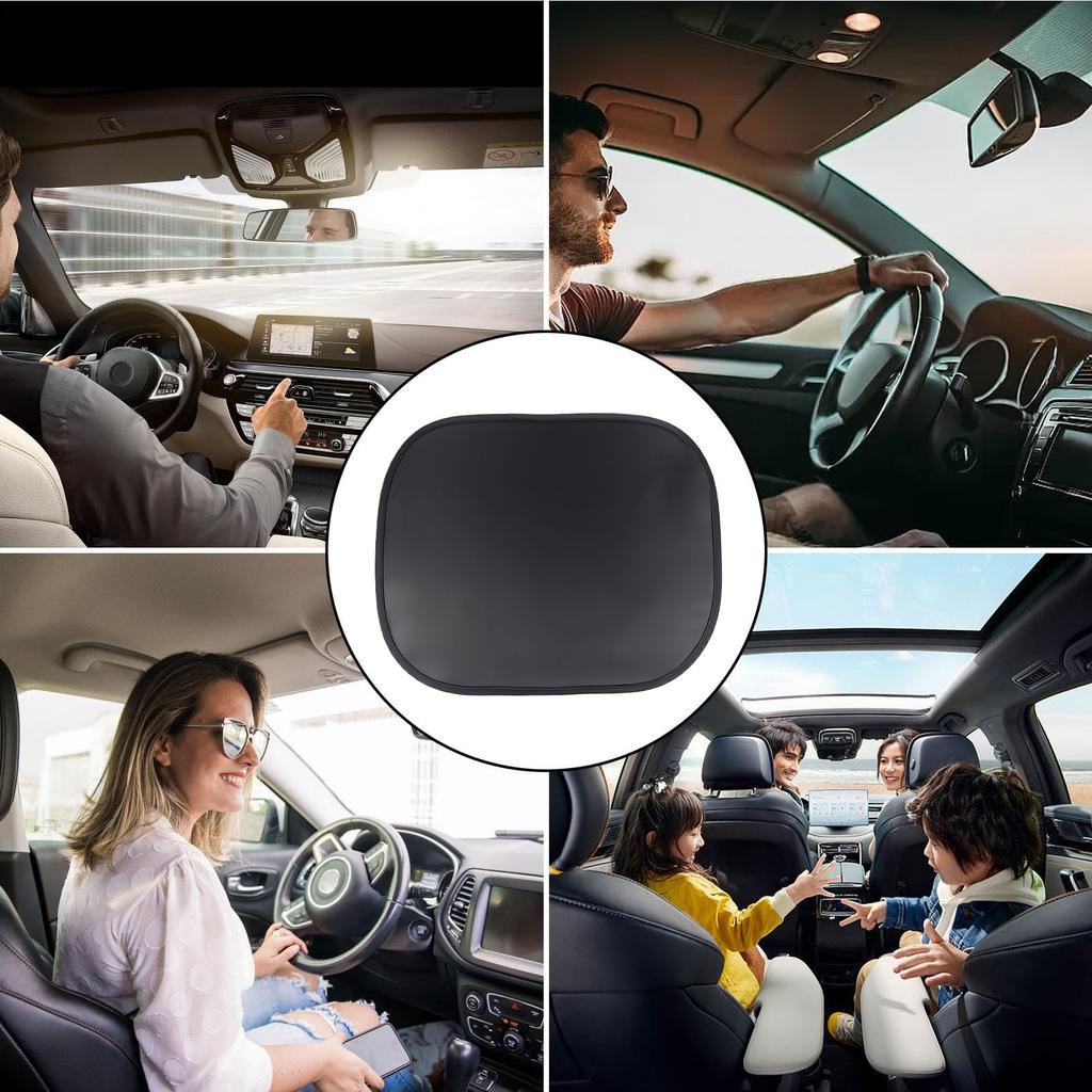 Auto-Fensterscheibenblenden, Auto-Fenster-Sonnenschutzfolie, Statisch haftende Seitenfenster-Sonnenschutzabdeckung