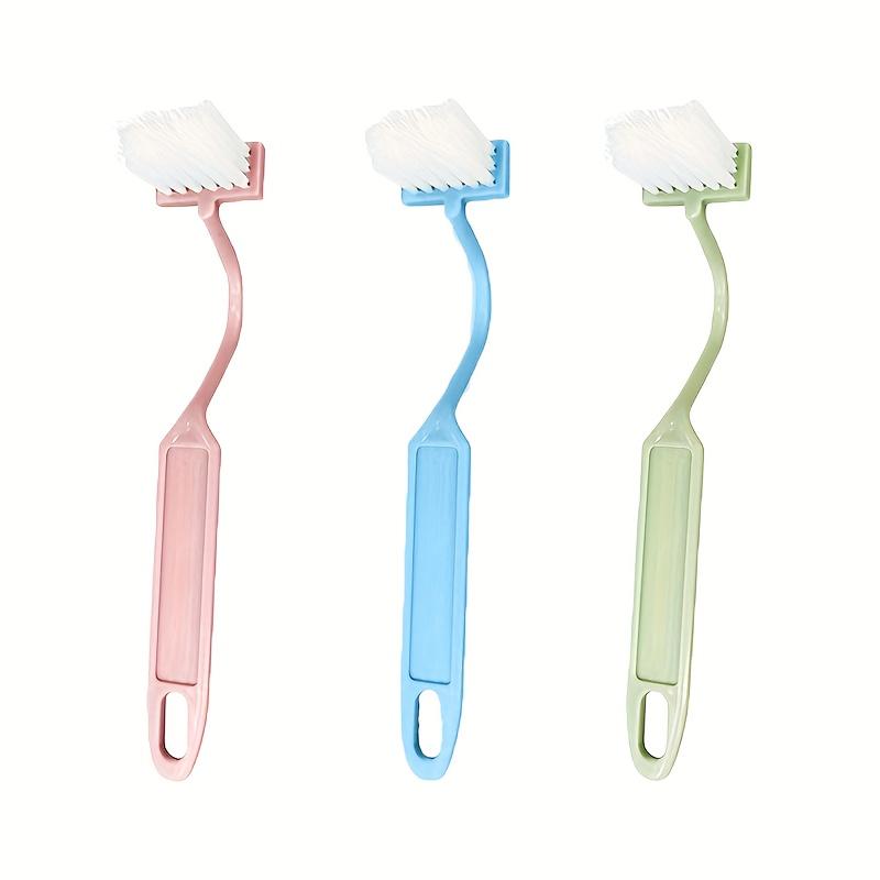 1PC Long Handle Toilet Brush Set with Plastic Handle, Reusable Bathroom Cleaning Brushes for Toilet, Ideal for Hard-to-Reach Areas