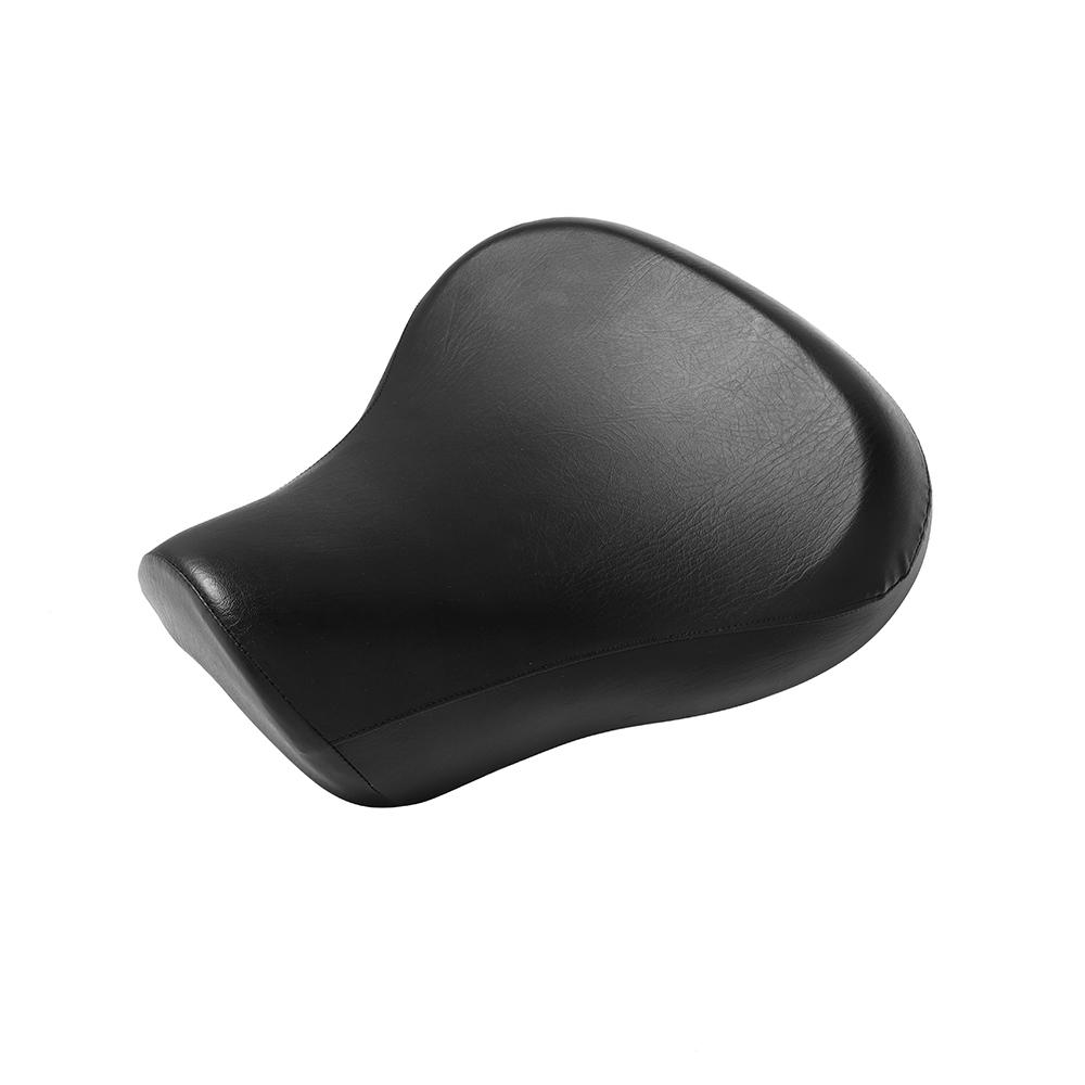 

Black Driver Rider Solo Seat Motorcycle PU Leather Pad For Harley Davidson Sportster XL 883 1200 Forty Eight 48 72 1983-2003 B
