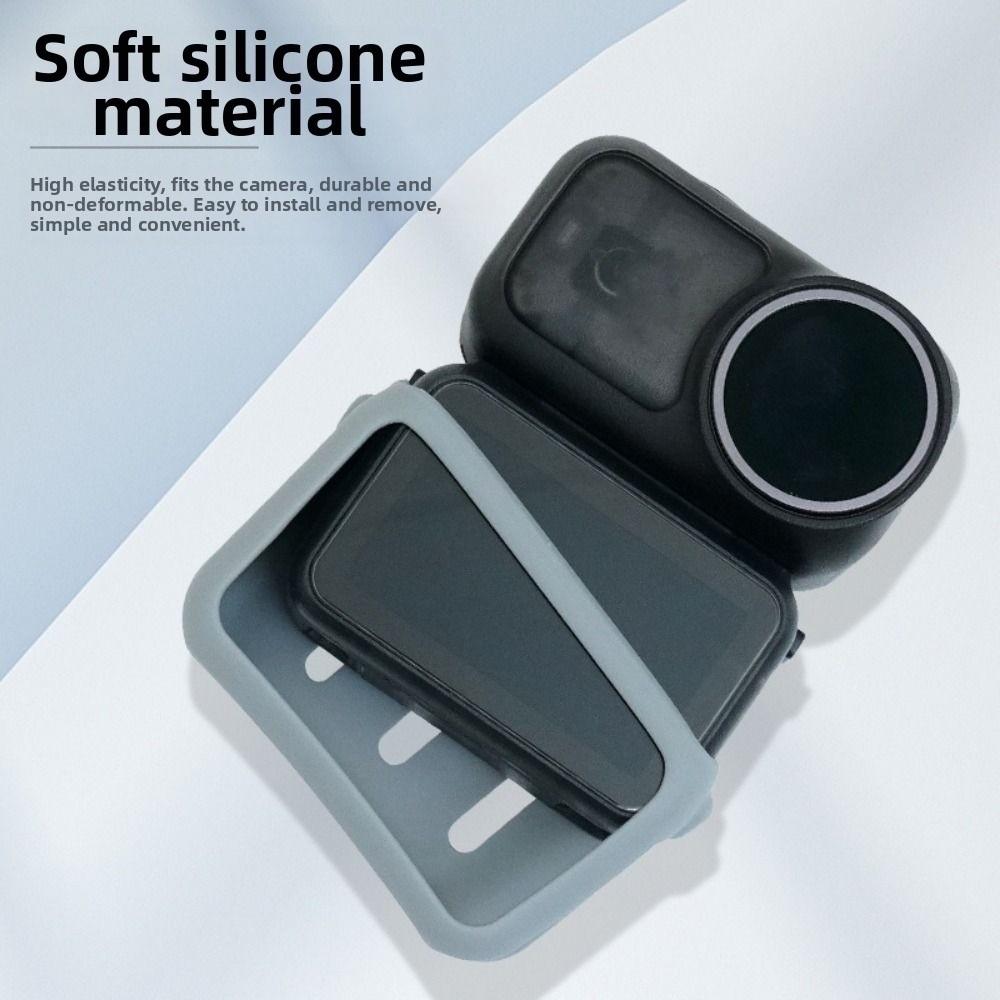 Silicone Body Cover Anti-Scratch Shell Sleeve for DJI Osmo Nano Action Camera Accessories