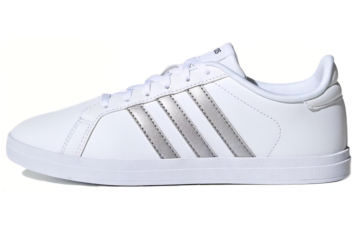 Courtpoint Wmns Adidas Neo X  White Silver Metallic  Women s FW7376 36
