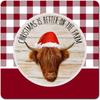 Christmas Metal Wall Art for Home Living Room Kitchen Decor