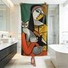 Artistic P-Pablo Picasso Towel Five-Star Hotel Quality Eco-Friendly Ultra Soft Thick Towels & Beach Towels