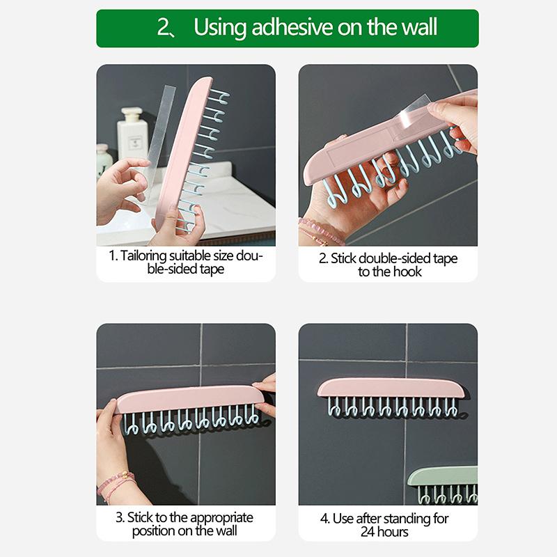 Sling Wave Hanger Bowtie Belt Hook Multifunctional Scarf Holder Clothes Underwear Non-Slip Storage Rack Hanger Hooks