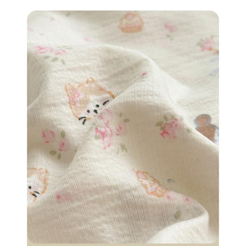 Cartoon Print Pregnant Women Side Sleeper Leg Clamp Pillow Cute Long Body Pillow with Phone Pocket for Sofa Backrest Kids Room Cushion with Core