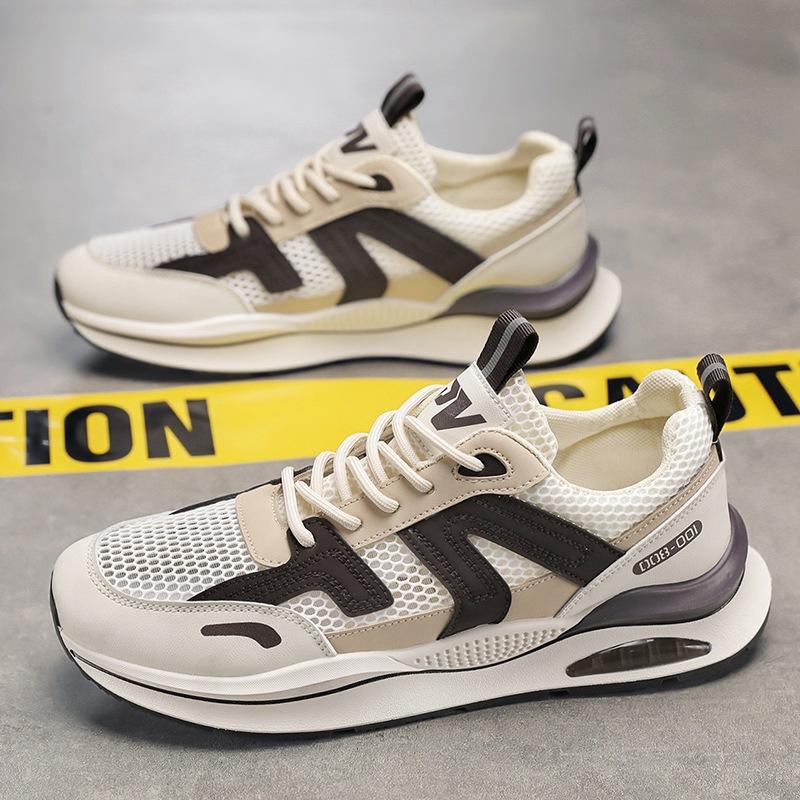 

Men s shoes 2024 summer new men s hollowed-out casual running shoes men s trendy mesh breathable shoes men s sports shoes 44