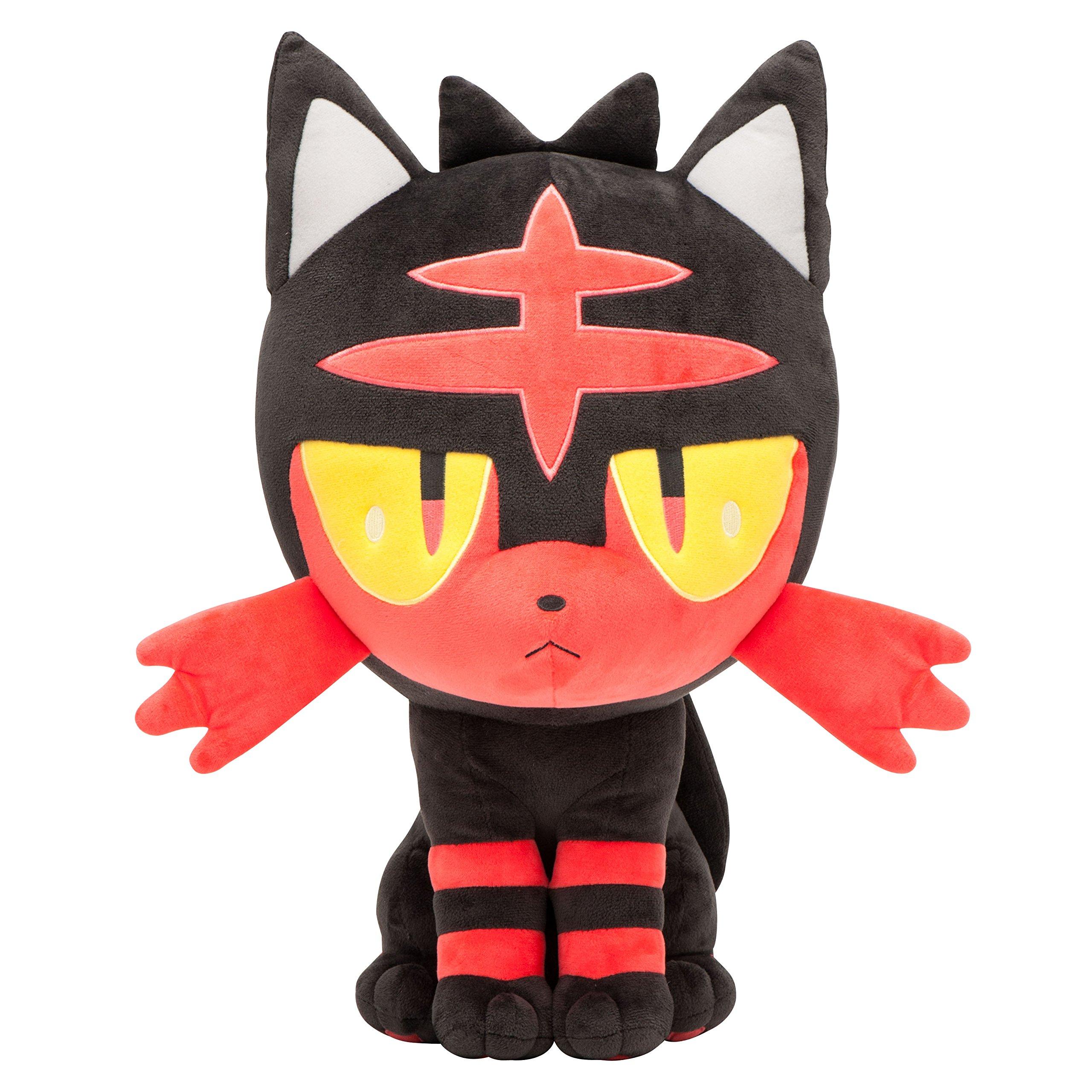 

Center Original Plush Toy Litten 43 x 34 x 32 x W x Pokémon Life-Size (H D cm)