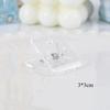 5Pcs PP Clip File Plastic Clip Folder Stationery Colorful Cartoon Acrylic Clamps Ticket Paper Document Office School Clamps Holder
