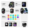Smartwatch mit Bluetooth-Anrufen, wasserdicht, Schrittzähler, Herzfrequenz, Blutsauerstoff und Schlafüberwachung.
