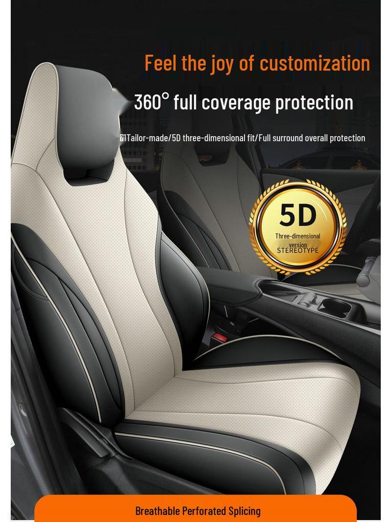 BYD Dolphin Universal Cartoon Seat Cover, Full-Coverage Cushion for All Seasons