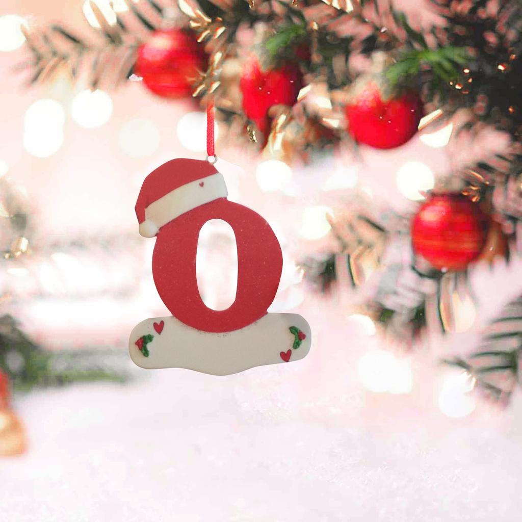 Christmas Tree Decoration Pendant Personalized Christmas 26 Letter Ornaments