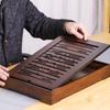 Bamboo Dry Bubble Tea Tray with Water Storage