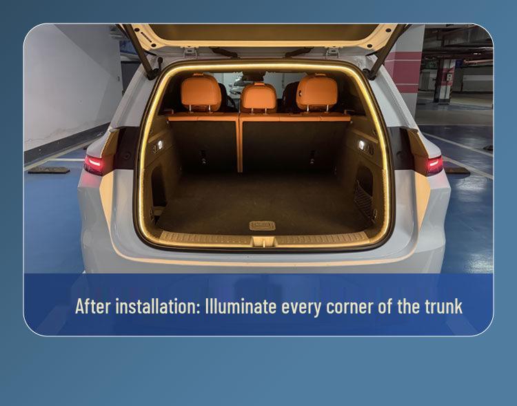 L6L7 Ideal Trunk Ambient Welcome Flowing Light - Non-Destructive L8L9 Car Plug Taillight MEGA/ONE