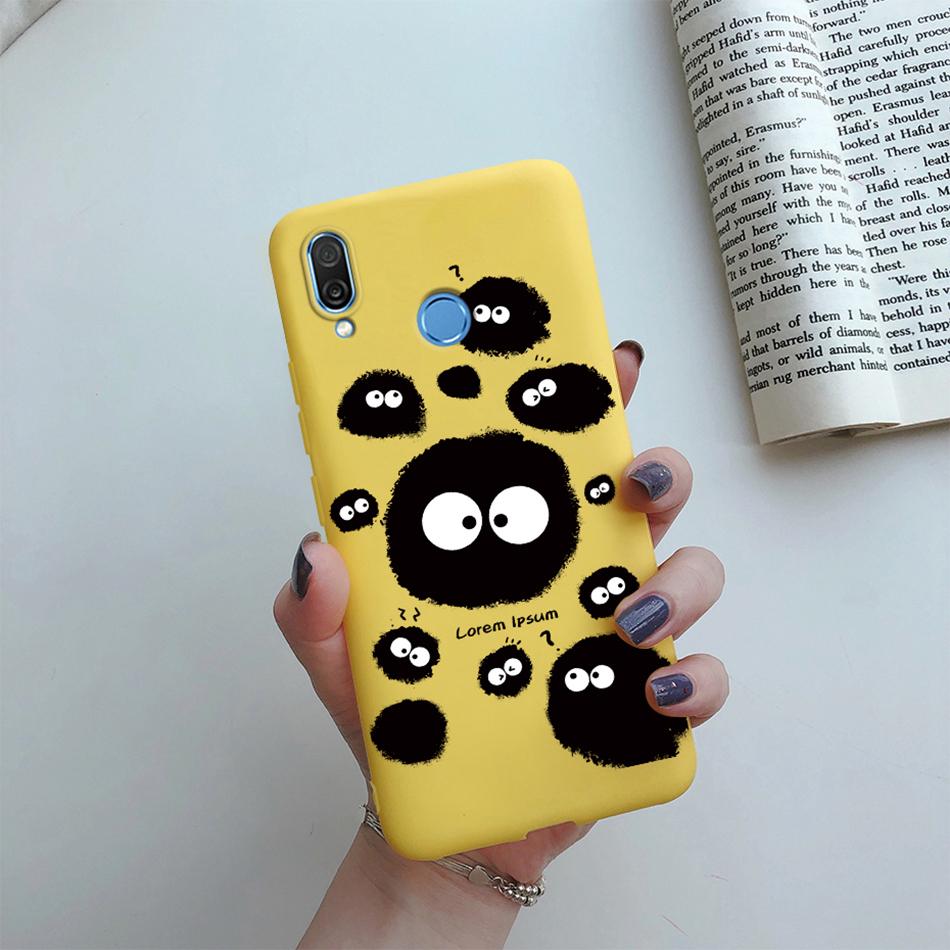 For Honor Play Case COR-L29 COR-L09 Phone Cover Stylish Flower Soft Silicone Matte Case Fundas For Honor Play Shockproof Bumper
