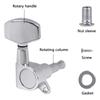 6 Pieces Guitar Tuner Pegs, Tuning Pegs Keys Machine Heads Set, Electric Guitar Tuning Keys, Locking Tuners For Guitar