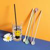 Piyuko Silikon Einfacher Langer Löffel Stößel (5 Farben)