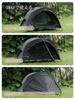 VIDALIDO Solo Person Camping Freestanding Cot Set and Black Tent, 1-2 Tent, Tent, Breathable, Windproof, Lightweight, Easy-to-Use, 2-Piece (Inner