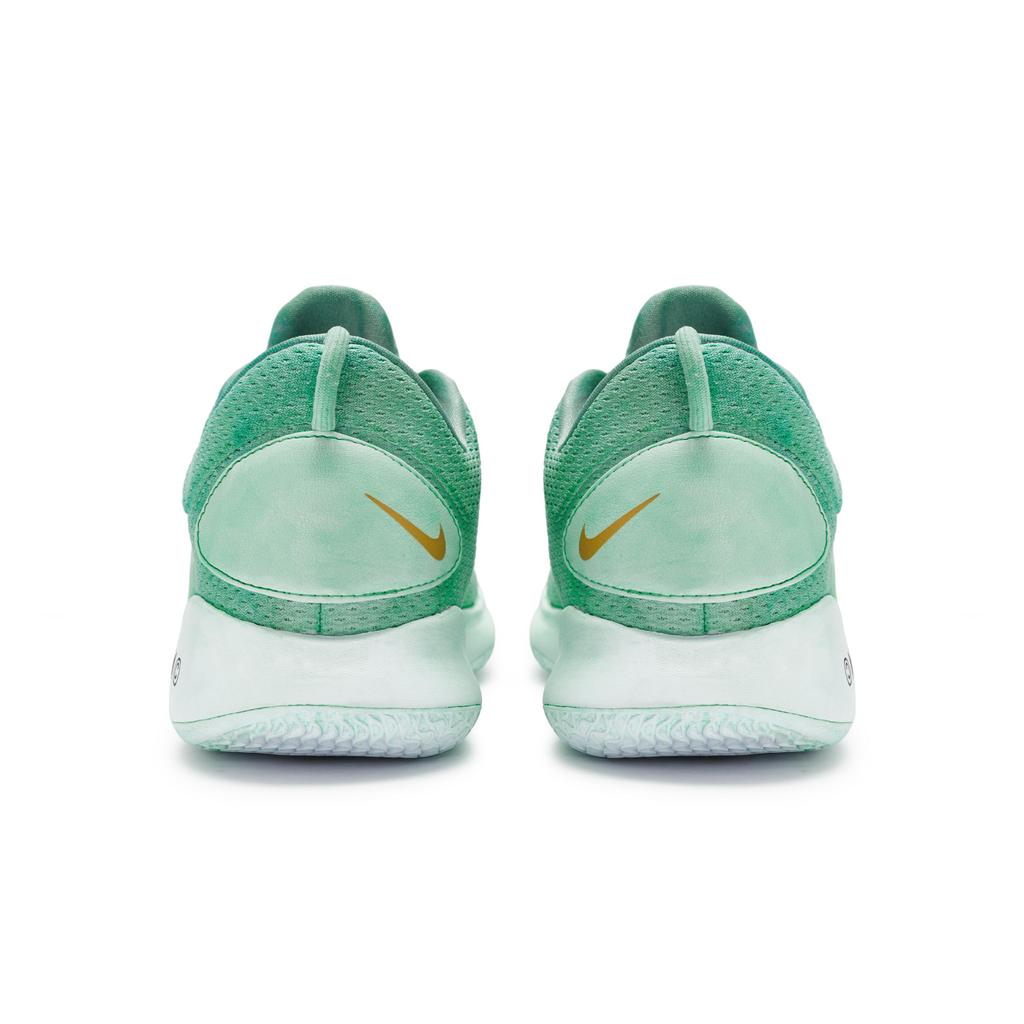 Nike Hyperdunk 10 811 Slip Resistant Abrasion Resistant Low top Basketball Shoes Men's Green Gold Red AR0465-100(Team80-)