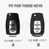 TPU Remote Key Case Cover For Korean Ssang Yong Key Case for SsangYong Kyron 2 Sanka Actyon Korando Tivoli Musso Keychain