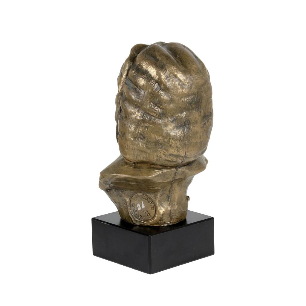 Johann Sebastian Bach - Marble Bust, Statuette of a Famous Person, Decoration for Office, School, and Hotel by the Art-Dog Brand