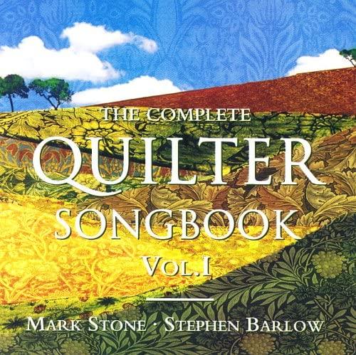 

CD STONE; BARLOW - Complete Quilter Songbook 1 Japan Music Others Used