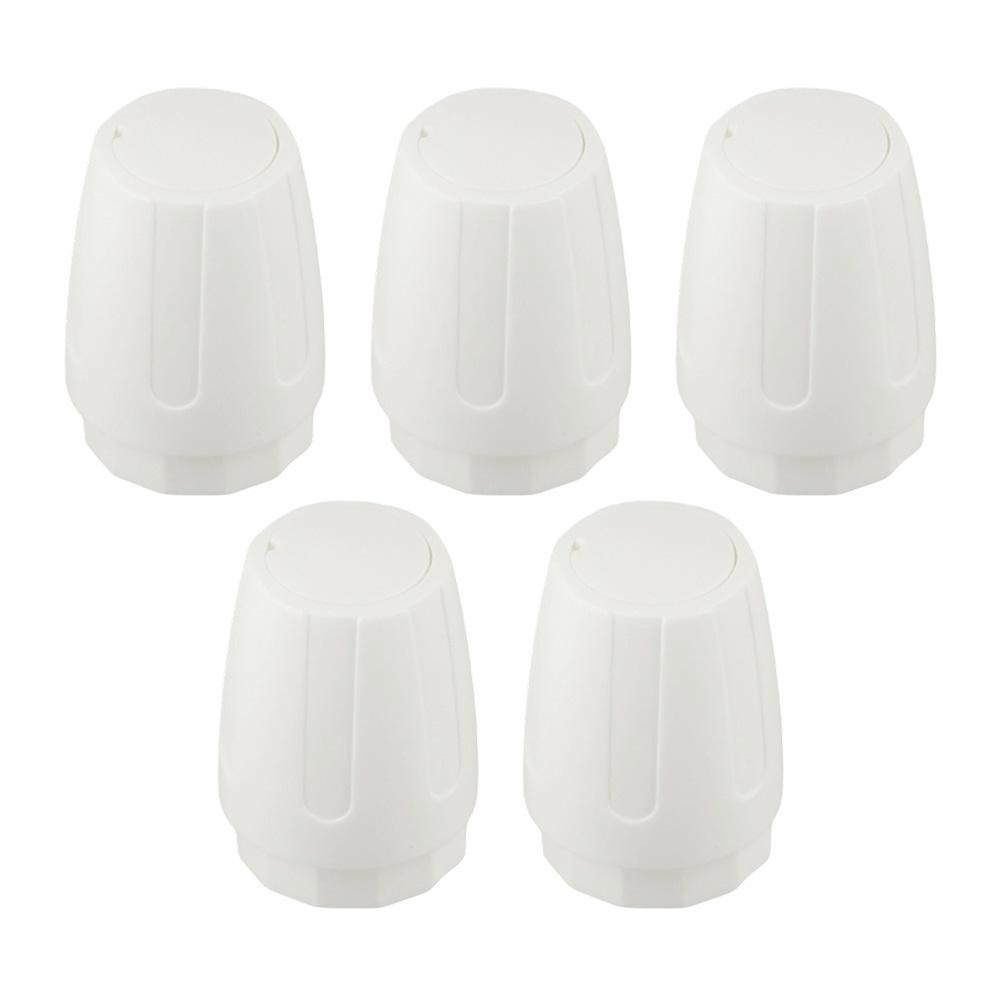 5 Stück Heizkörperventile für Fußbodenheizungsverteiler, Gewindegröße M30x1,5, geeignet zur Temperaturregelung von Heizkörpern