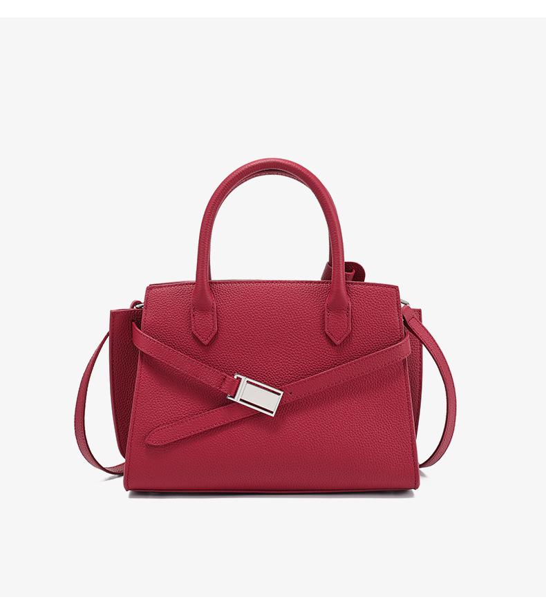 2025 Women's Genuine Leather Versatile Fashion Handbag - Large Capacity Shoulder Bag