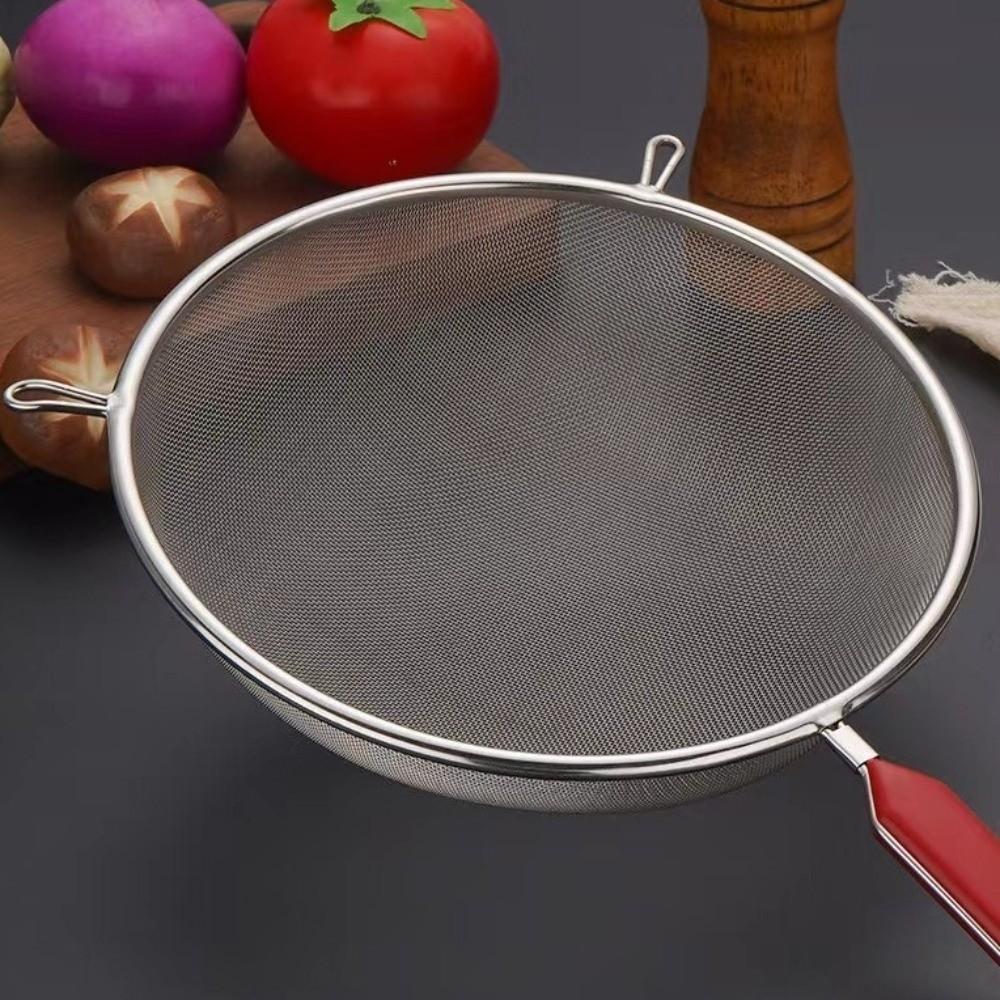 14 16 18 20 22cm Matcha-sikt Rustfritt stål Tesil Ny Finmasket sil for Kjøkken