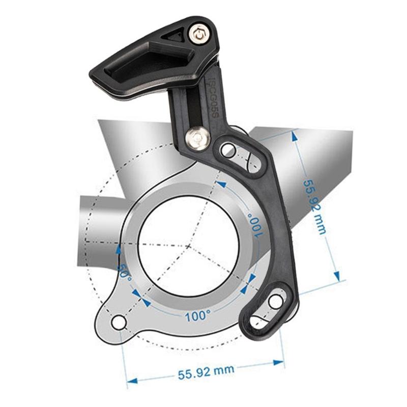 Bicycles Single Speed Chain Guide Drop Catcher Chain Guard Nylon Bike Chain Guide Wide Narrow Gear Guider Enduring