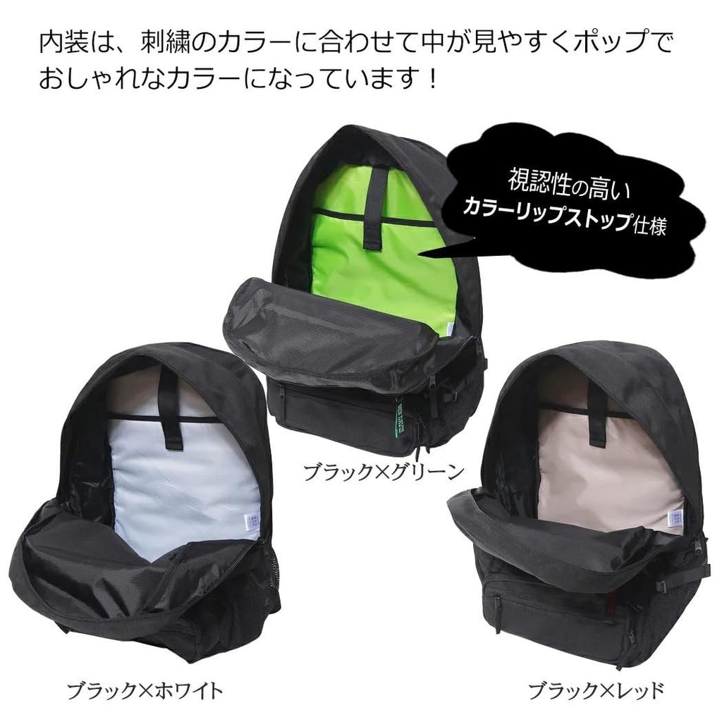 BEN DAVIS Ben Davis Backpack, 29L-41L Daypack, Black Backpack (Black x White)