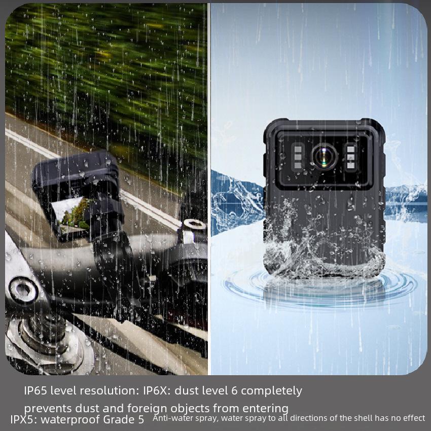 

2K HD Waterproof Motorcycle DVR with WiFi and Back Clip Camera
