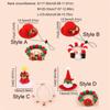 With Bell Pet Christmas Bow Hat Soft Cat Christmas Collar Christmas Cat Bow Tie  for Puppy Cats