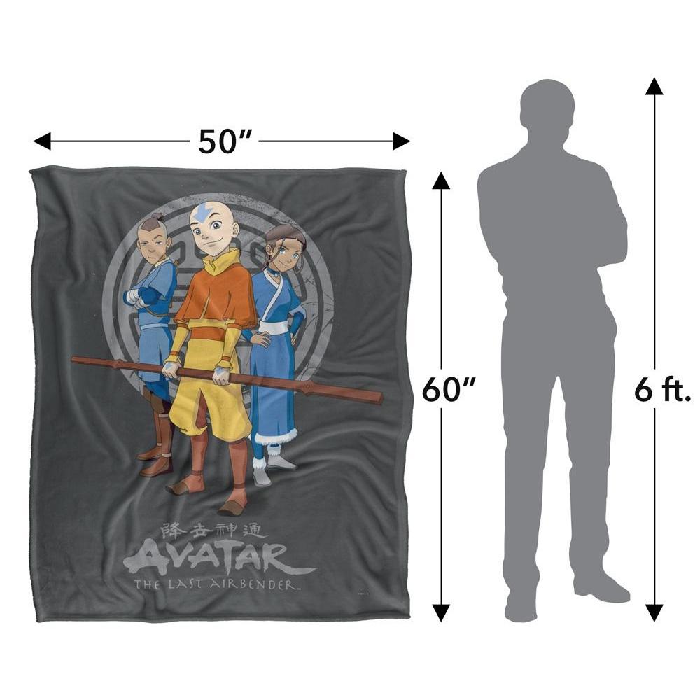 Avatar: The Last Airbender Silky Team Supersoft Blanket