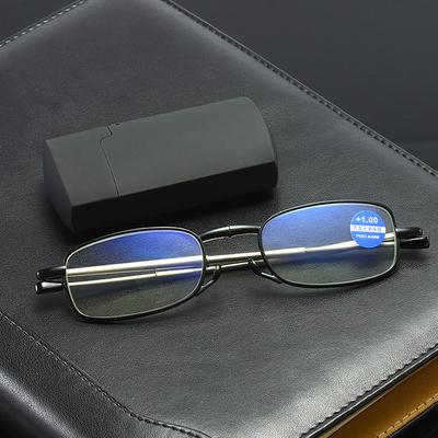 MINI Design Old Man Reading Glasses Folding Eyeglass Spectacles +1.0 +1.5 +2.0 +2.5 +3.0 +3.5 +4.0