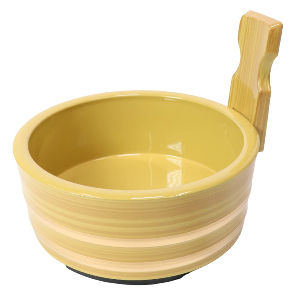 

Noodle White Wood with Gold Band x x ABS Resin Suitable for and Commercial Use 5-inch Soba/Udon Bowl, [14.8 13.9 11.8 cm], (7-521-20), Restaurants,