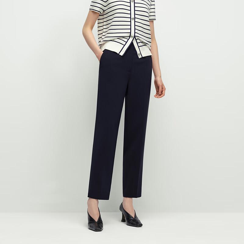 OVVOVV Women's Japanese Triacetate Slim-Fit Trousers