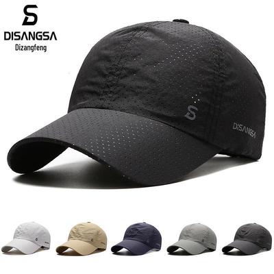 Men's Quick-Drying Breathable Running and Fishing Cap - Sun Protection Dad Hat