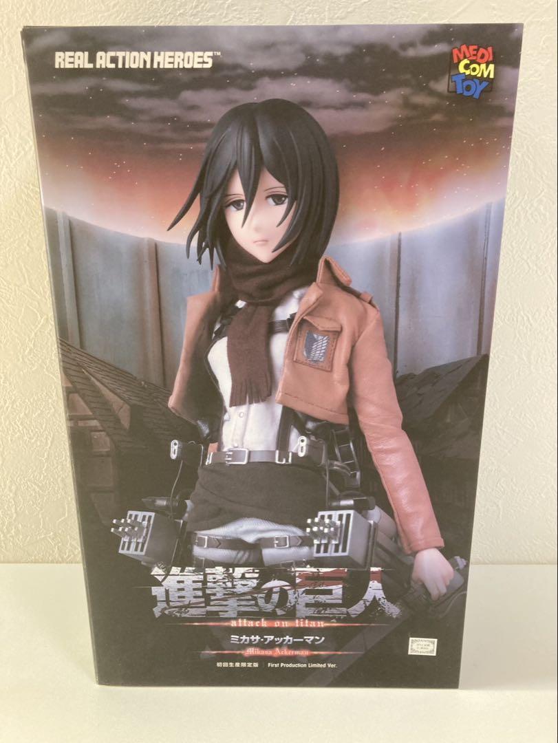

[USED] First-run limited edition Mikasa Ackerman Real Action Heroes