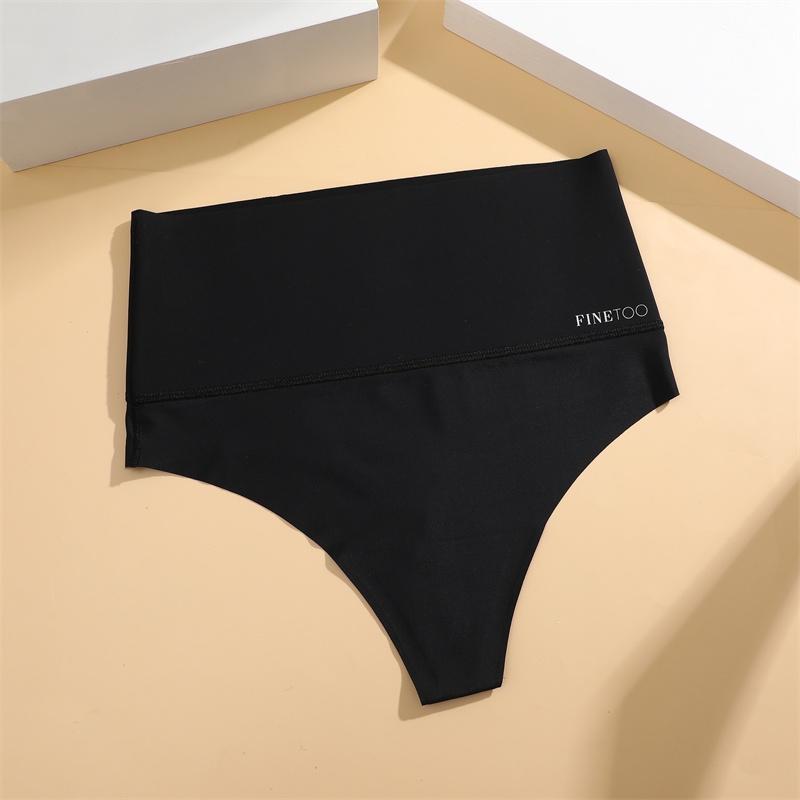 FINETOO Bodyshaper Høy midje sømløs thong Dame Anti-bakterie Truser Kvinnelige Intimates Undertøy