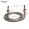 SNDHEATER 220V 380V Electric Water Heating Element 140x30mm Annular Round Heater Coil M12 Thread 201/304 Stainless Steel 3KW 4KW