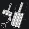 3 Link Meatball Maker Stainless Steel Meatball Mold A Meatball Scoop for Easy Homemade Salad Balls Perfect for Family Cooking