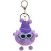 Real Rex Rabbit Hair Coal Ball Elf Ins Internet Celebrity Cute Bag Pendant Plush Doll Car Keychain Pendant