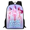 Neue Kpop Hexenjägerin Mädchengruppe Schultasche High-Definition-Druck Lässiger grenzüberschreitender leichter Rucksack