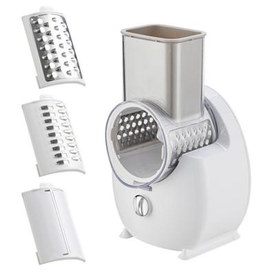 Veggie Chopper Potente grattugia elettrica per alimenti Spina europea Affettatrice di verdure efficiente staccabile per la cucina domestica