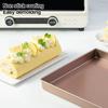 Nonstick Oven Baking Pan 22.2cm/28.5cm Bakeware Pans Gold Bake Mold