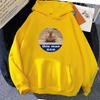 Capybara Cartoon Hoodie Graphic Printing kawaii Sweatshirt Long Sleeve Comfortable Clothing Pullovers  Soft Cute