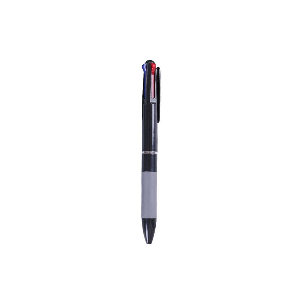 

1/10Pcs 3 in 1 Ballpoint Pens Red/Black/Blue Ink Color Writing Stationery Ball Point Pen Student Black-1Pc